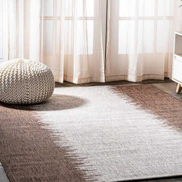 Tavira Modern Strie' Indoor/outdoor Area Rug